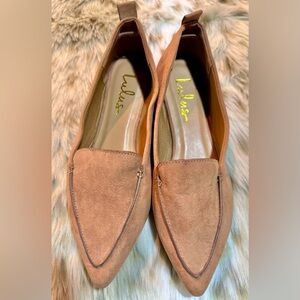 Lulus Pointed Camel Loafers Women’s Size 8.5 – EUC Classic Chic Flats